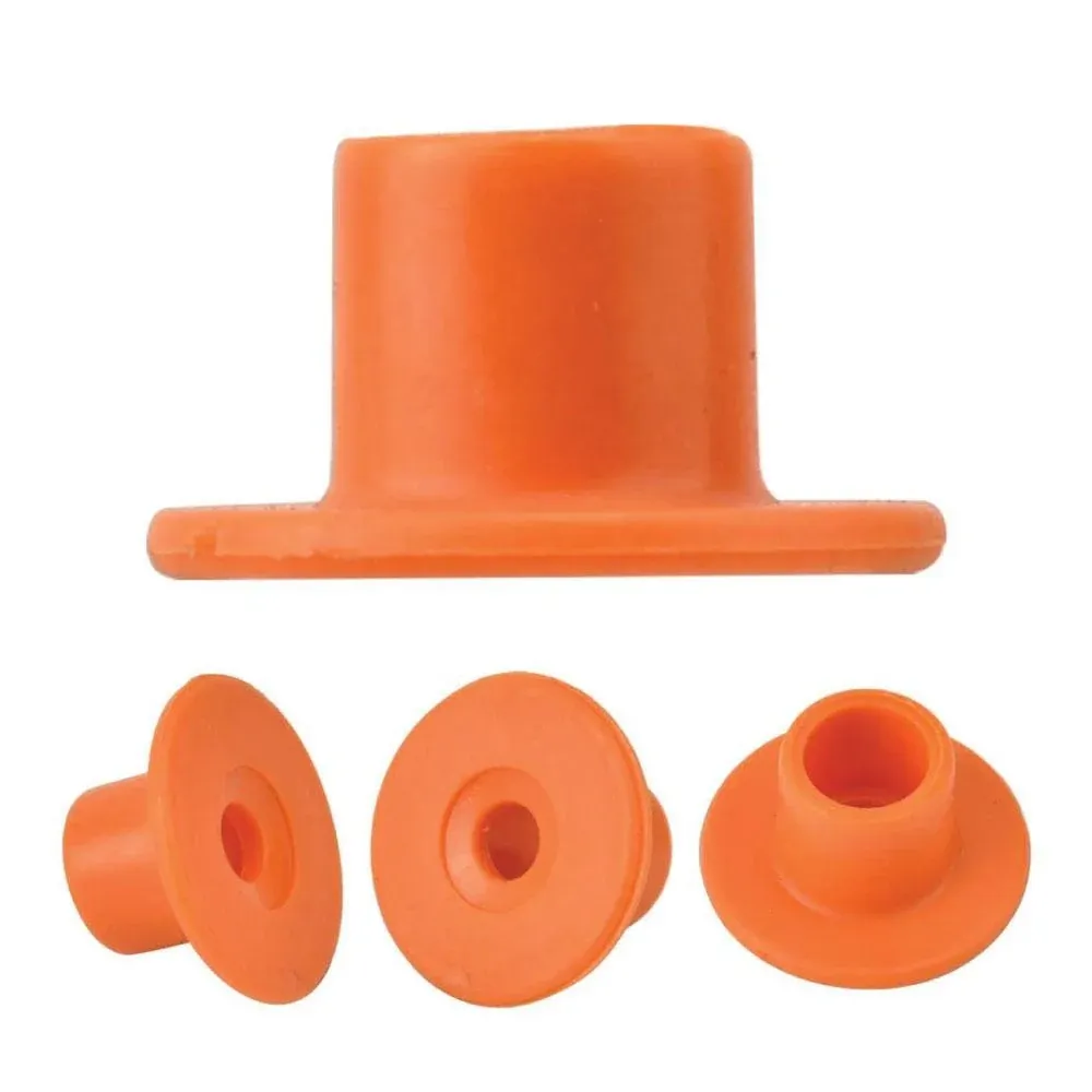 1-100 Cattle Number Ear Tag Set - Round Orange Pig Sheep Goat Livestock Label — image 5