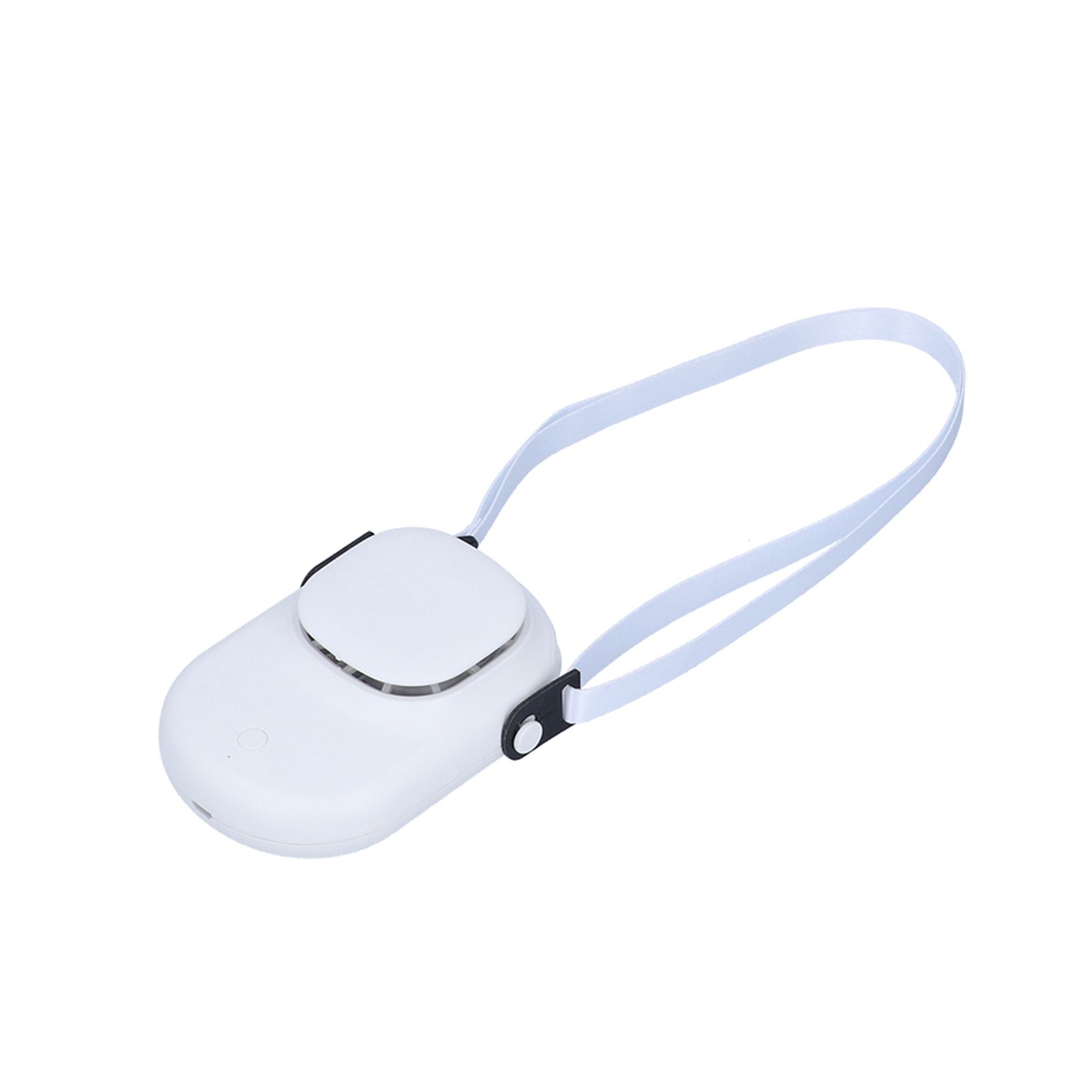 Neck Hanging Fan Mini Small Portable Silent Handheld Electric Fan for Home Office OutdoorWhite β image 4