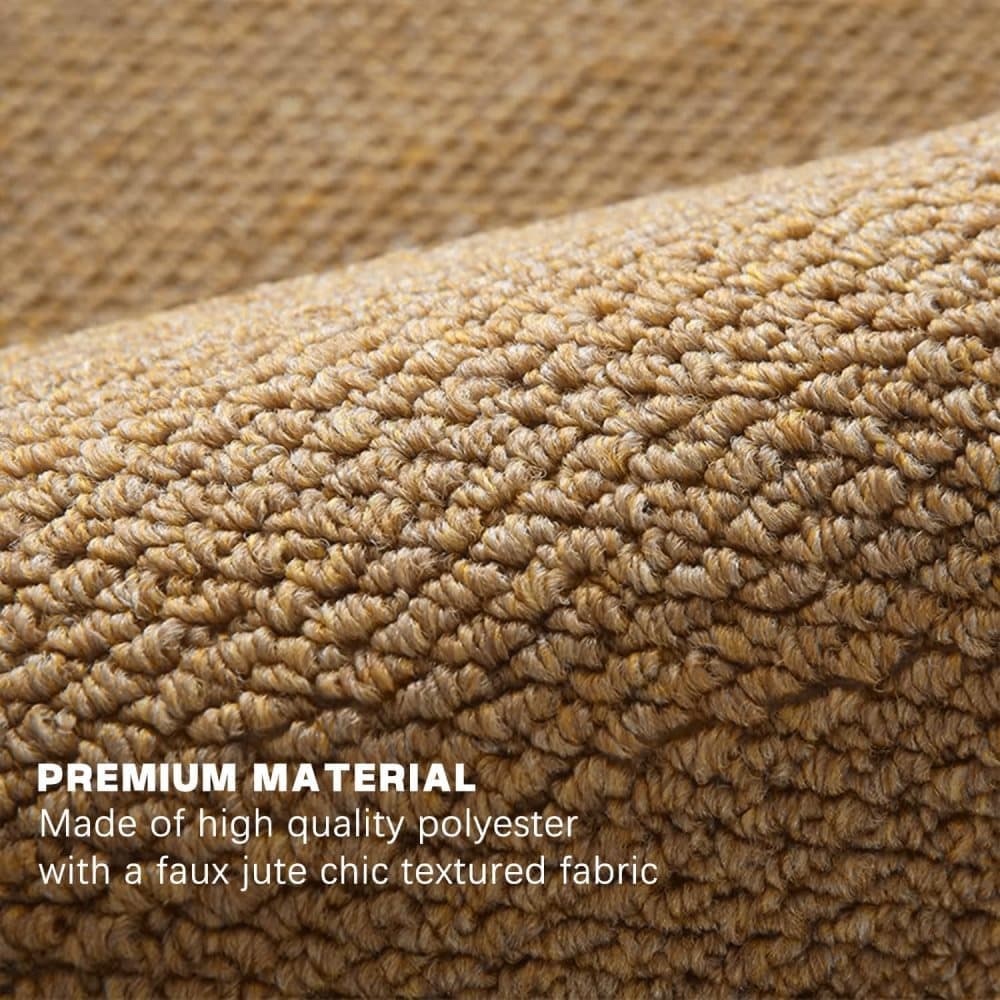 Brown Jute Doormat for Indoor and Outdoor Use Non-Slip Dust-Resistant Quick-Absorbing, 60x90cm — image 5