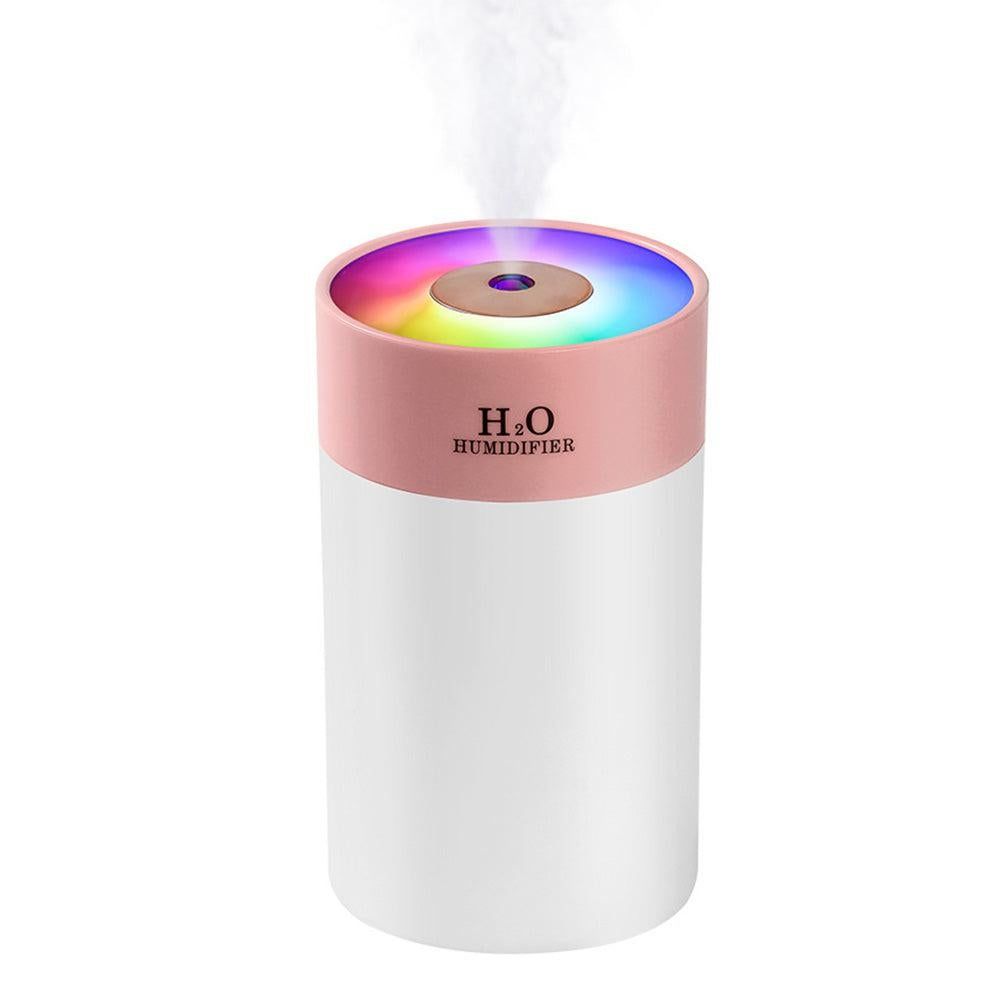 Colorful LED Humidifier with Night Light for Home and Bedroom Use Green — image 5