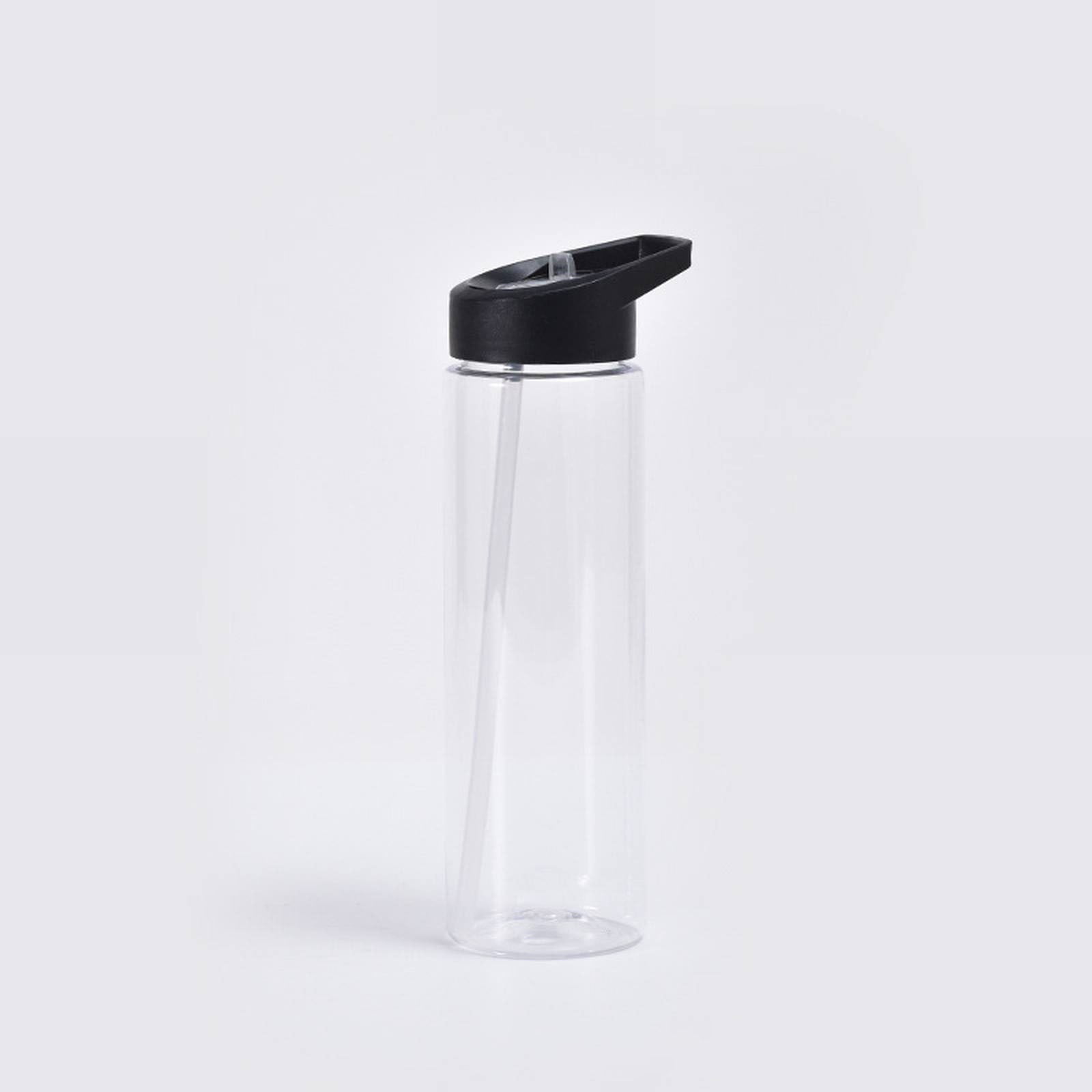Bottle, Plastic Spout Straw Cup, Kitchen Supplies, 700Ml Large Capacity Clear Water Bottle Leakproof Drink Bottle Water Cup Drinkware Cup for School Outdoor — image 2