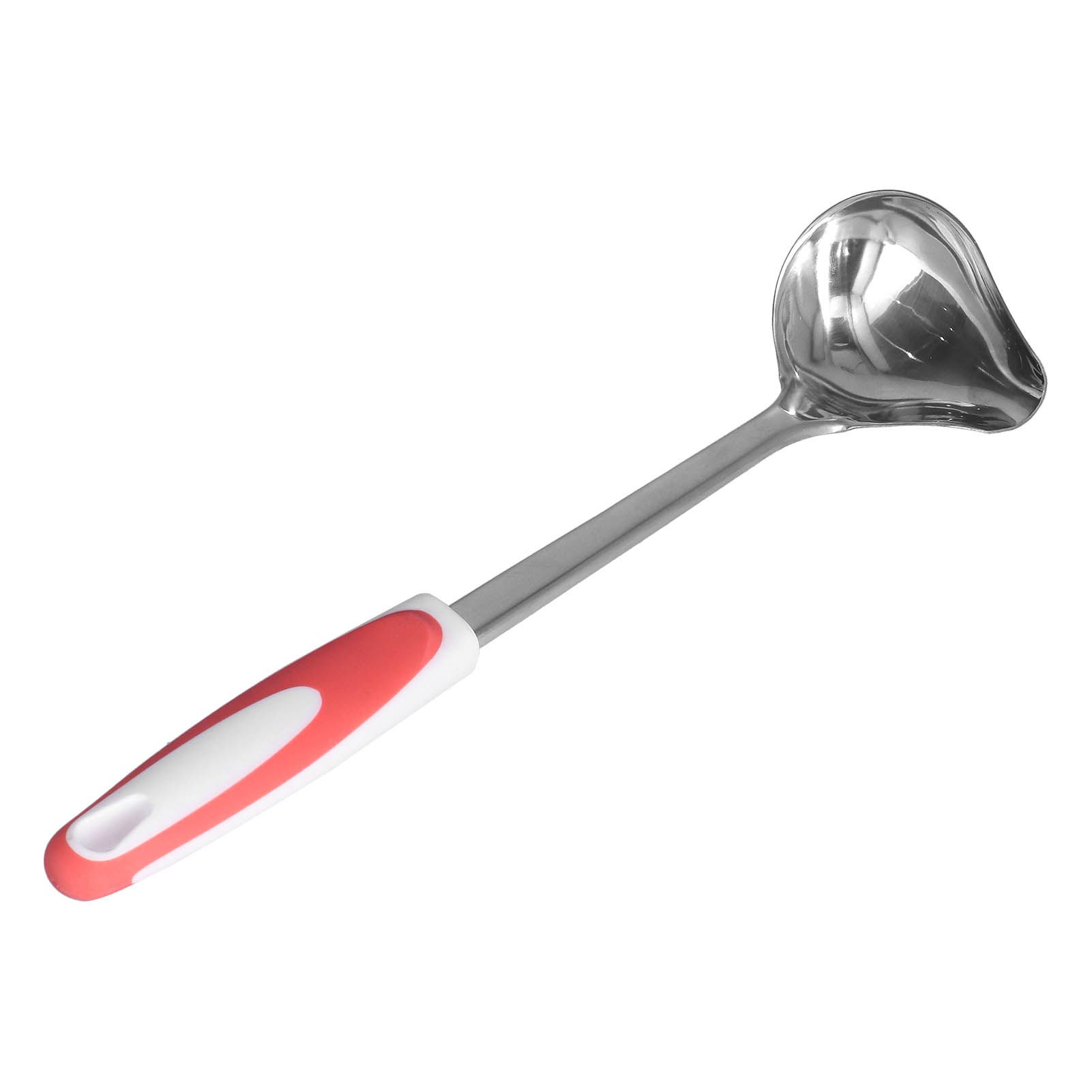 Ladle Spoon Stainless Steel Non Slip Portable Side Mouth Canning Ladle for Kitchen Restaurant Hotel — image 5