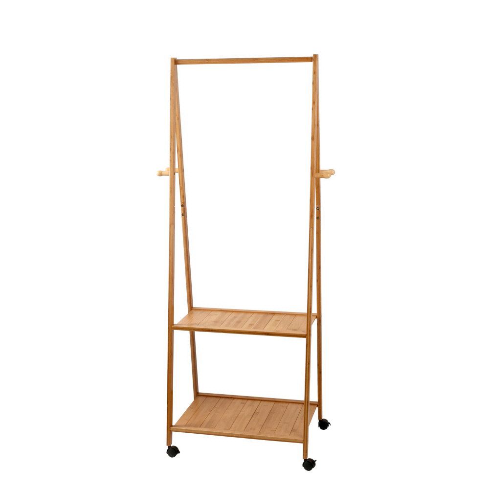 Artiss Clothes Rack Airer Coat Stand 165x59cm Wheels โ image 3