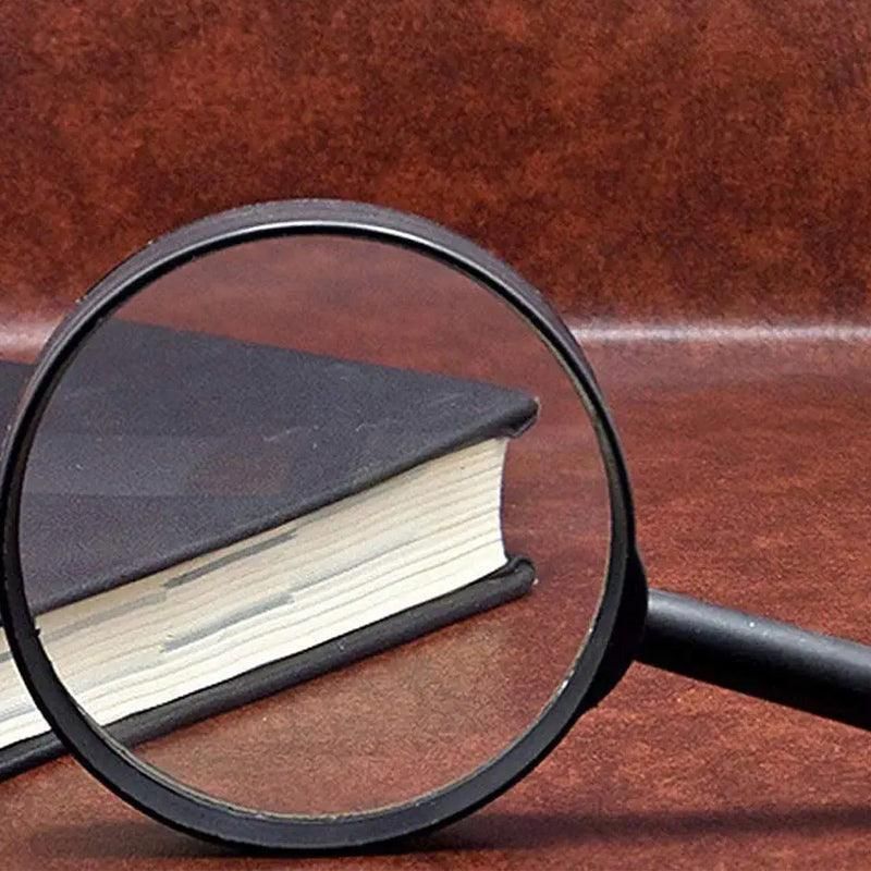 10cm Handheld Magnifying Glass Loupe for Optimal Reading Clarity — image 5