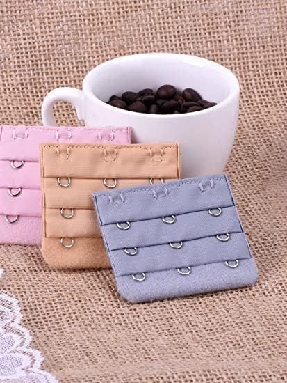 36 Pieces Bra Extenders, 2 & 3 Hooks, Brassiere Extension Hooks for Women, Soft Cotton, Practical & Cozy, Women's Assistant, Extend Bras, Extra Space & Comfort โ image 4