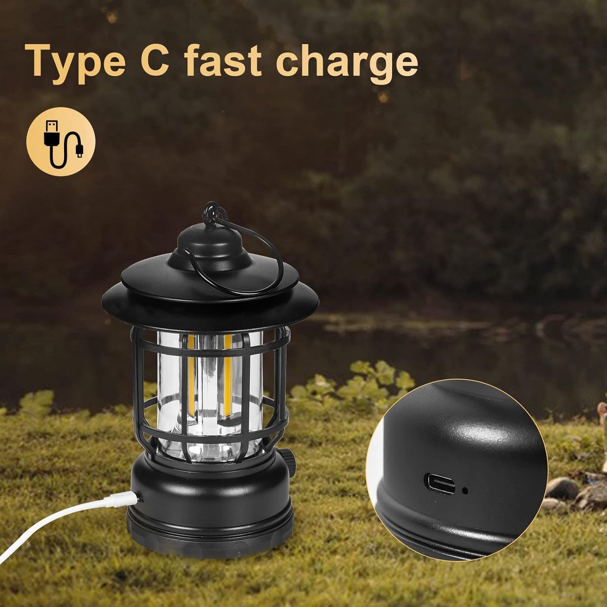 Camping Lamp - Camping - Professional Adjustable LED Tent Lamp - Portable Camping Lamp - Camp Lamp - Tent Lighting - Lights - IPX4 Waterproof - Strong Light — image 3