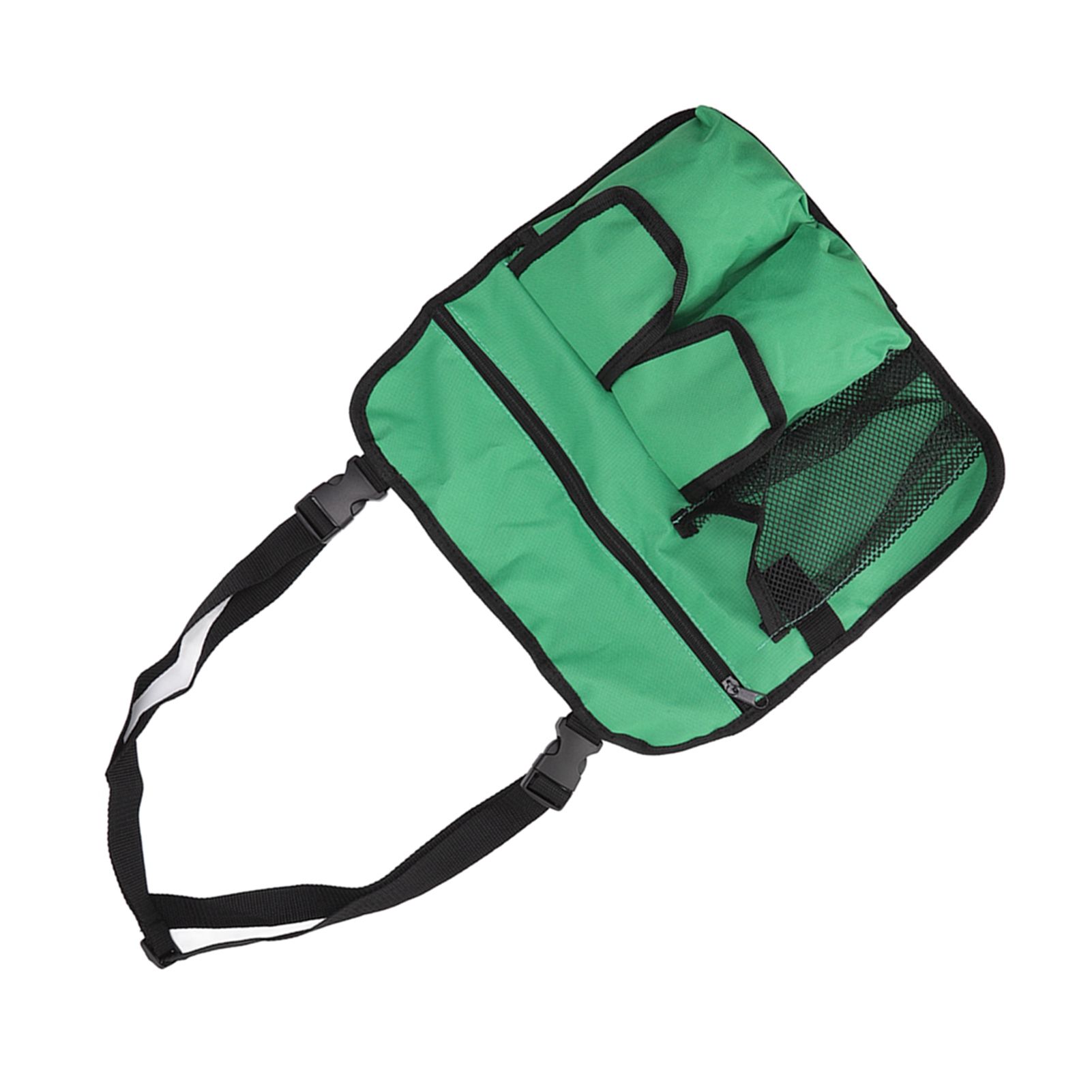 Camping Chair Hanging Bag Waterproof Oxford Cloth Adjustable Portable Beach Chairs Side Storage Bags for Outdoor Green — image 6