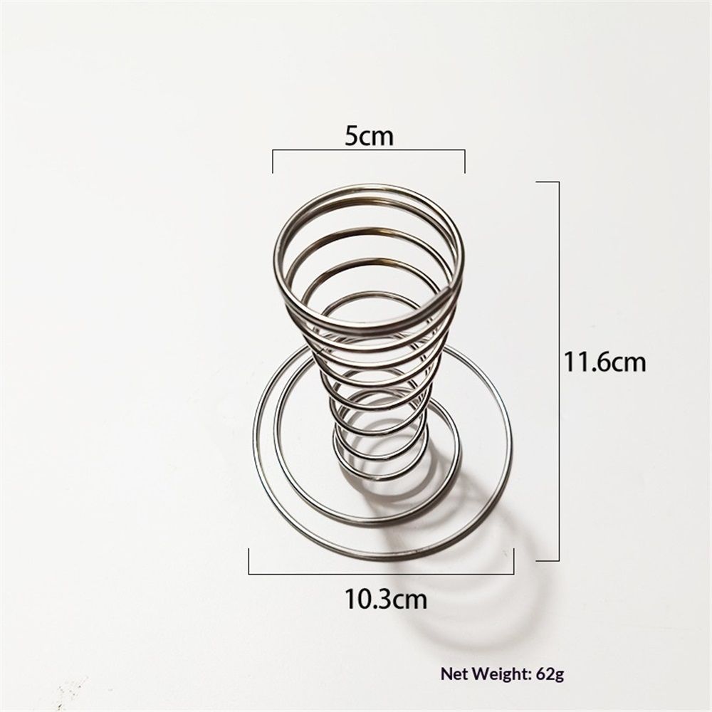 2 pack Stainless steel Pizza Cone Holder Stand Ice Cream Cone Holder,Pizza Cones Holders Freestanding Ice Cream Display Stands for Restaurants Cafes Party โ image 5