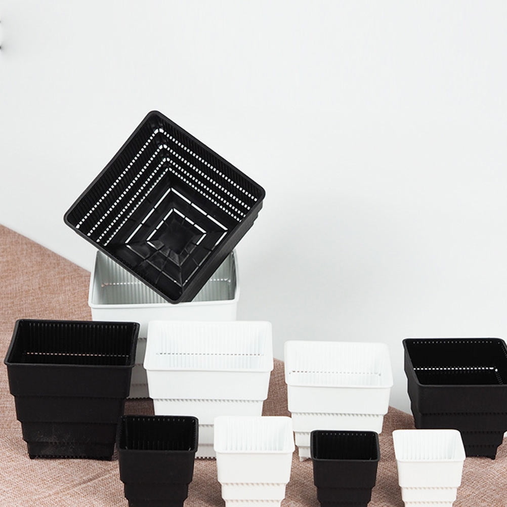 Planter Resin Black For Family 1Pc 4.7 × 4.4In 12 × 11.1CM Black — image 3