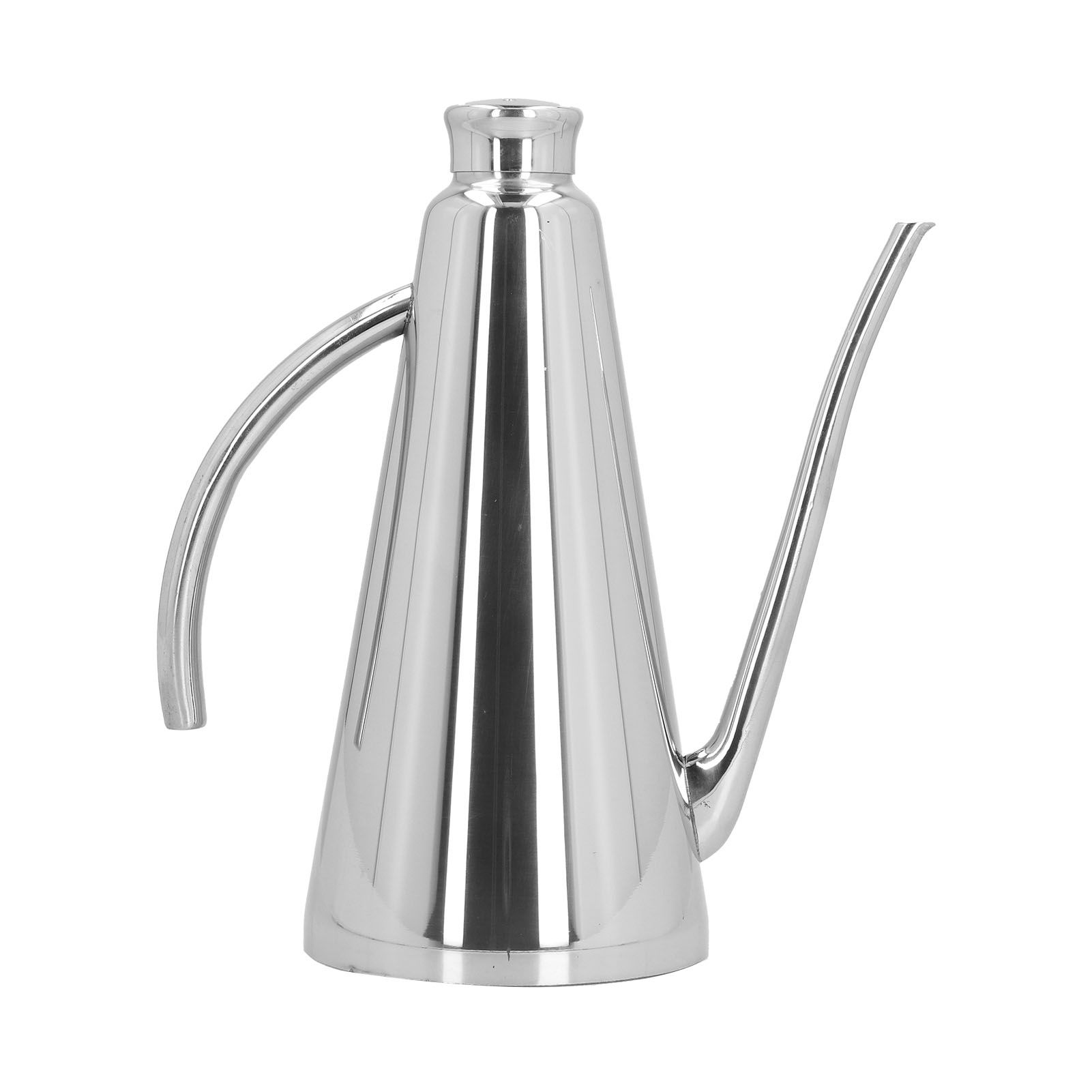 Stainless Steel Oil Can Leakproof Easy to Use and Clean Household Oil and Vinegar Pot — image 4