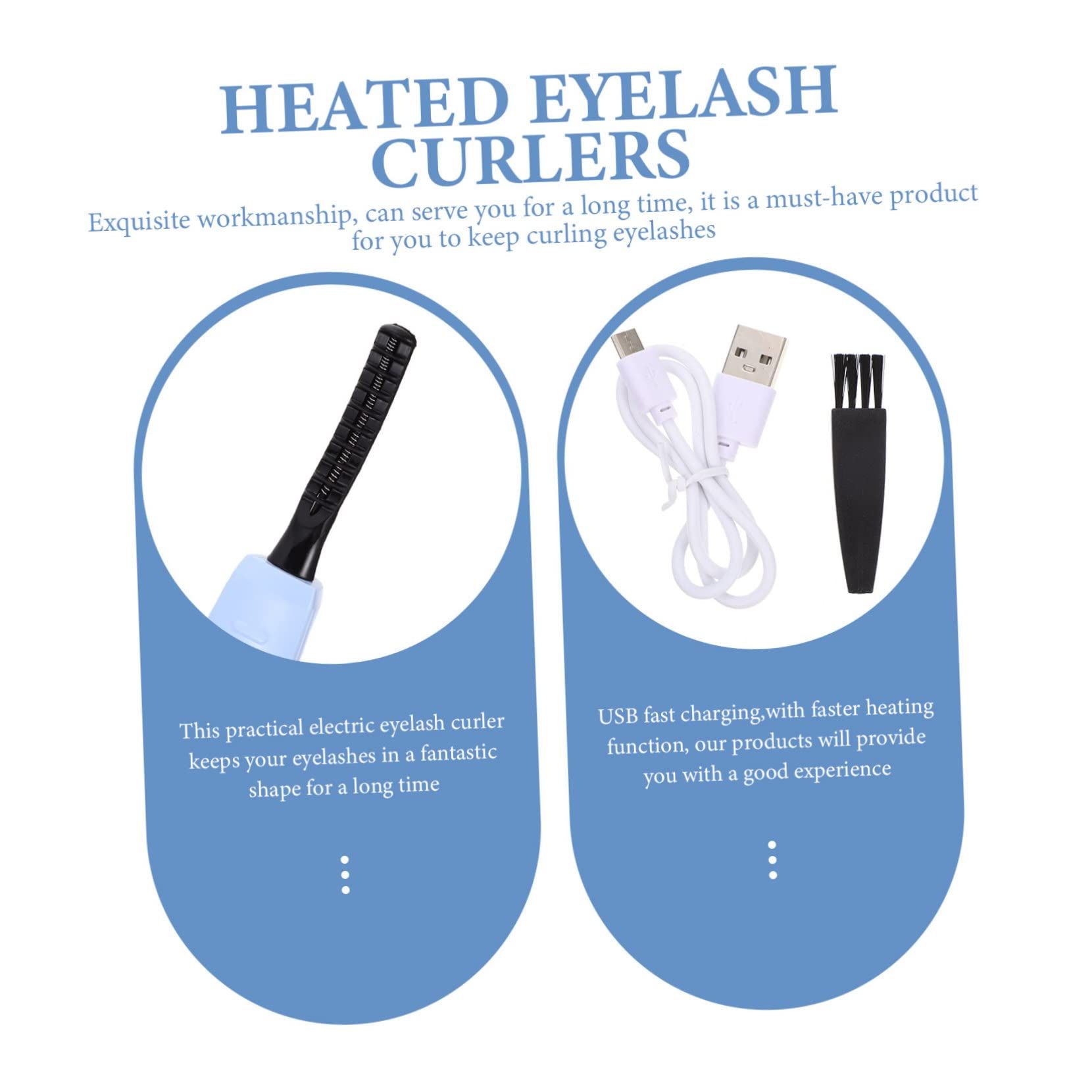 Electric Eyelash Curler Makeup Mascara applicator Eyelash Curling Pen Heating Eyelash Portable Curler Lady Tools Eyelash Makeup โ image 4