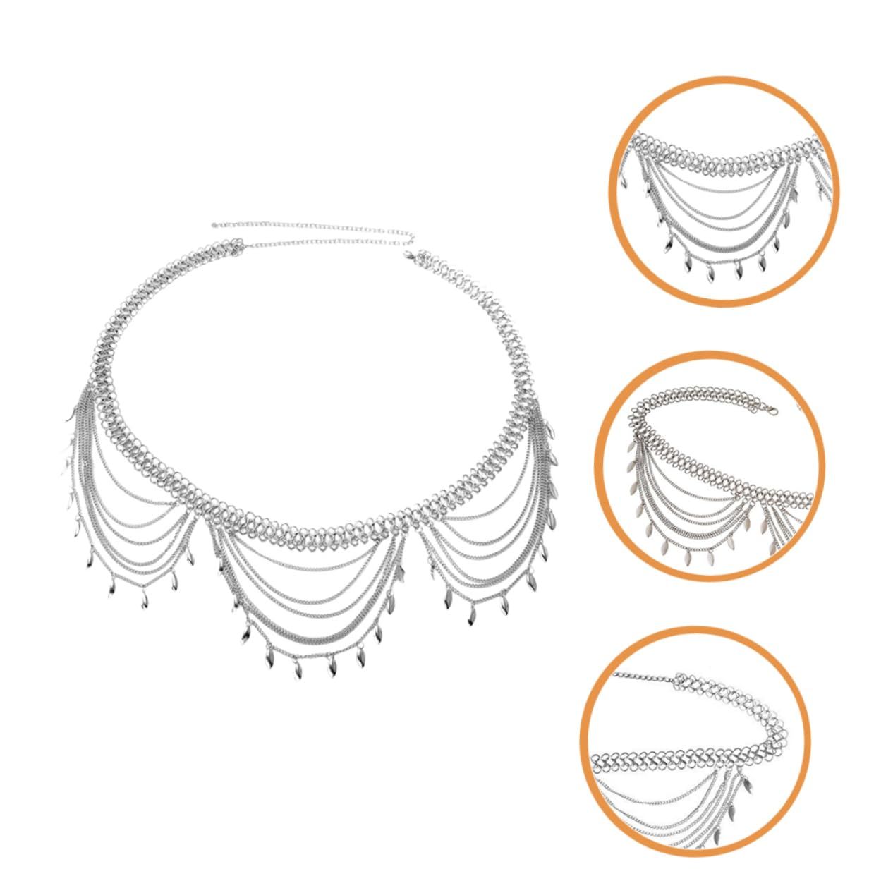 Multi Layer Waist Chain Fashion Jewelry Rhinestone Bikini Summer Bikini Body Chain Rhinestone Belly Fashion Bikini Waist โ image 4