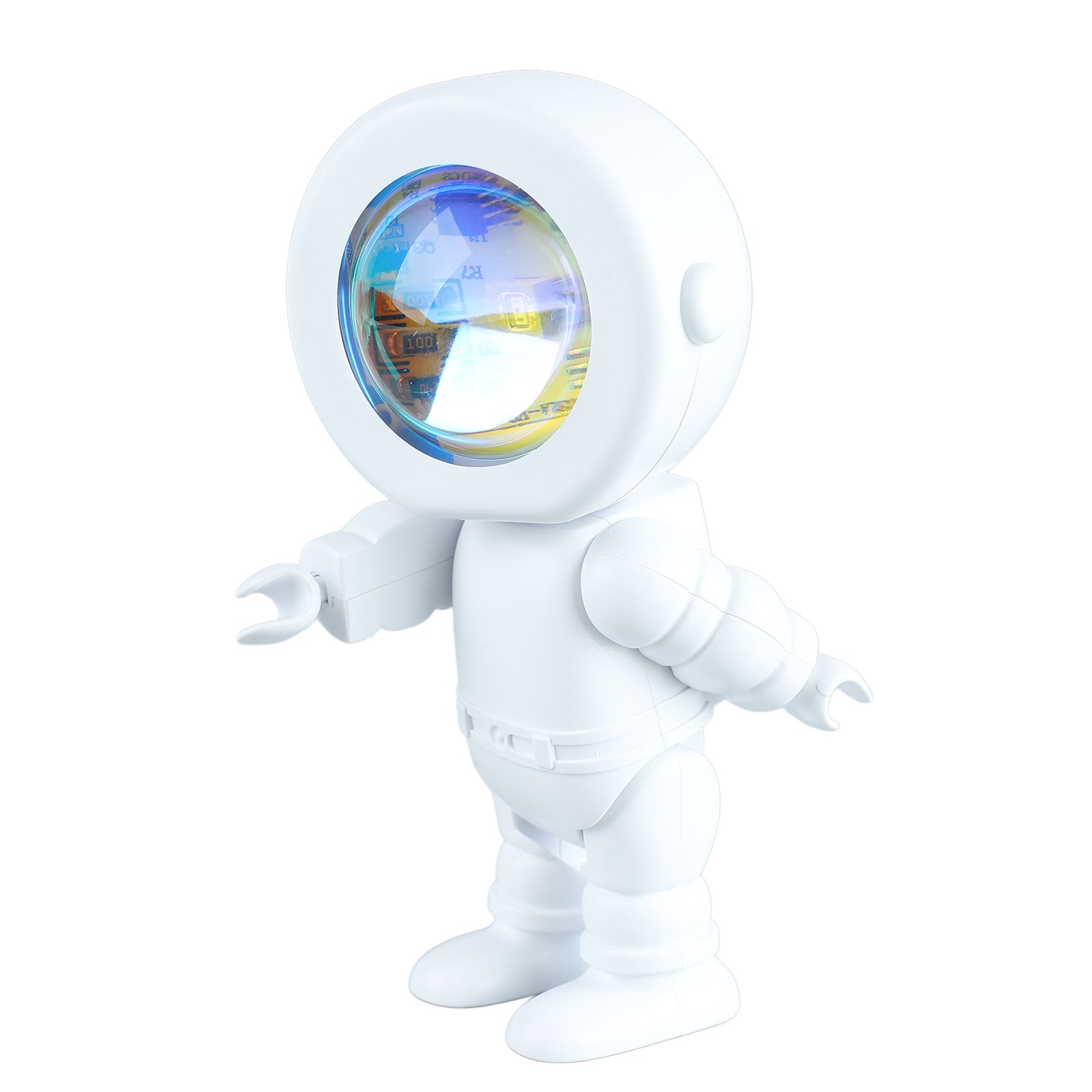 Romantic Astronaut Robot Lamp Astronaut LED Light Projector for Bedroom Live Broadcast Party Room Decor Charging with Touch 7 Color Changing โ image 6