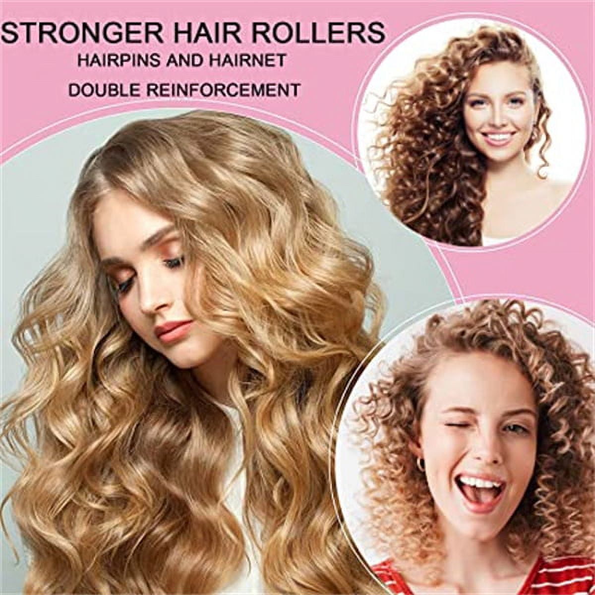 Self Grip Small Hair Curlers,Hair Rollers Curlers,Salon Hairdressing Curlers,DIY Curly Hairstyle Hair Rollers for Women Medium Short Hair (Gripping Sticky — image 6