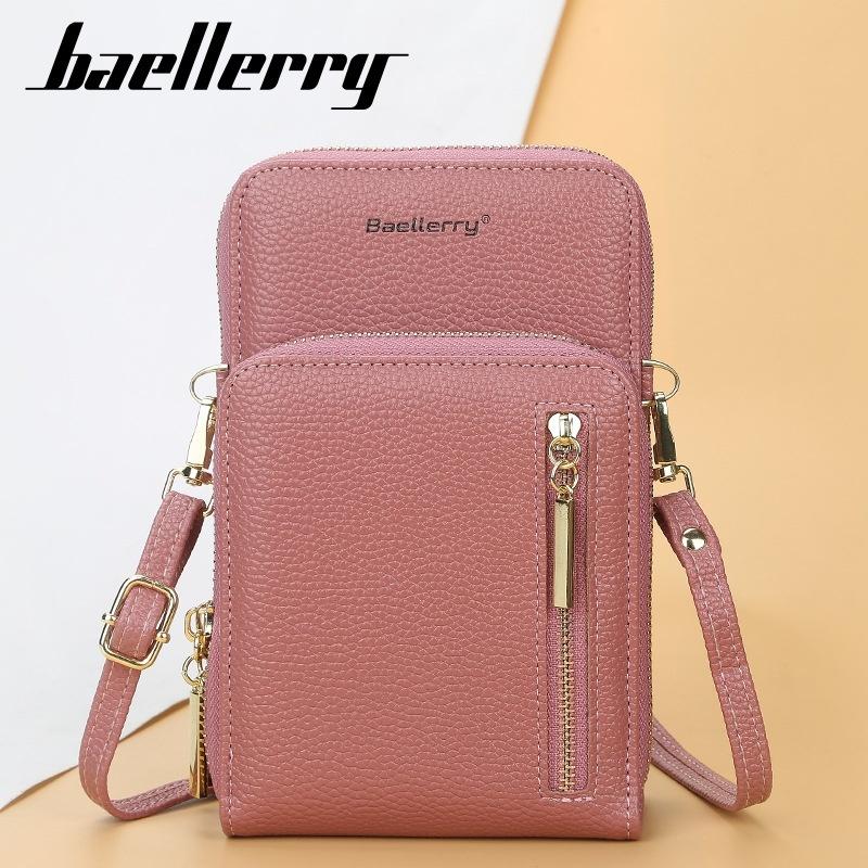 Shoulder bag mobile phone bag with shoulder strap for mobile phone blue A โ image 3