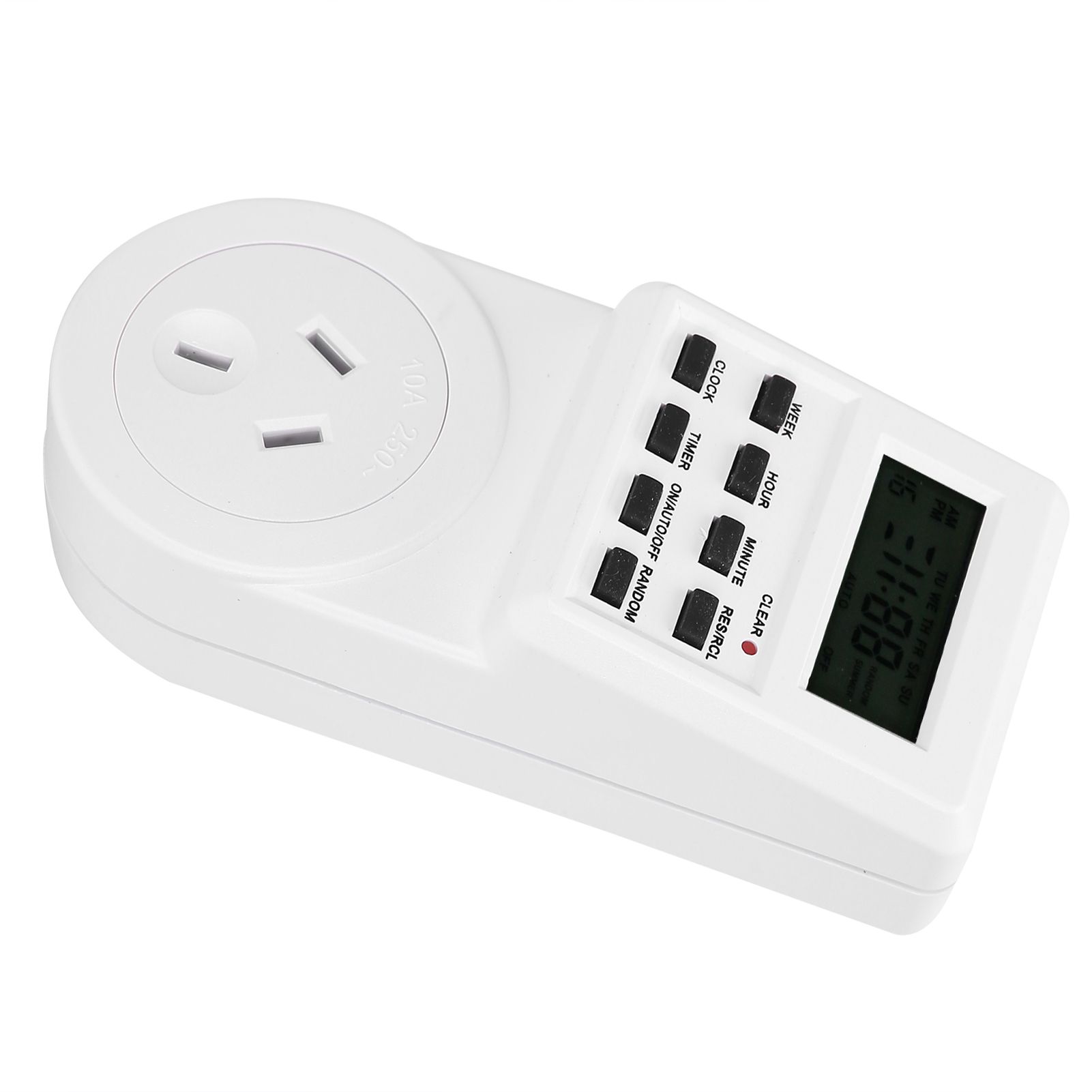 Timer Switch Plug Intelligent Programmable Outlet Timer Socket for Electrical Appliance(TST01AU Plug 240V) — image 3