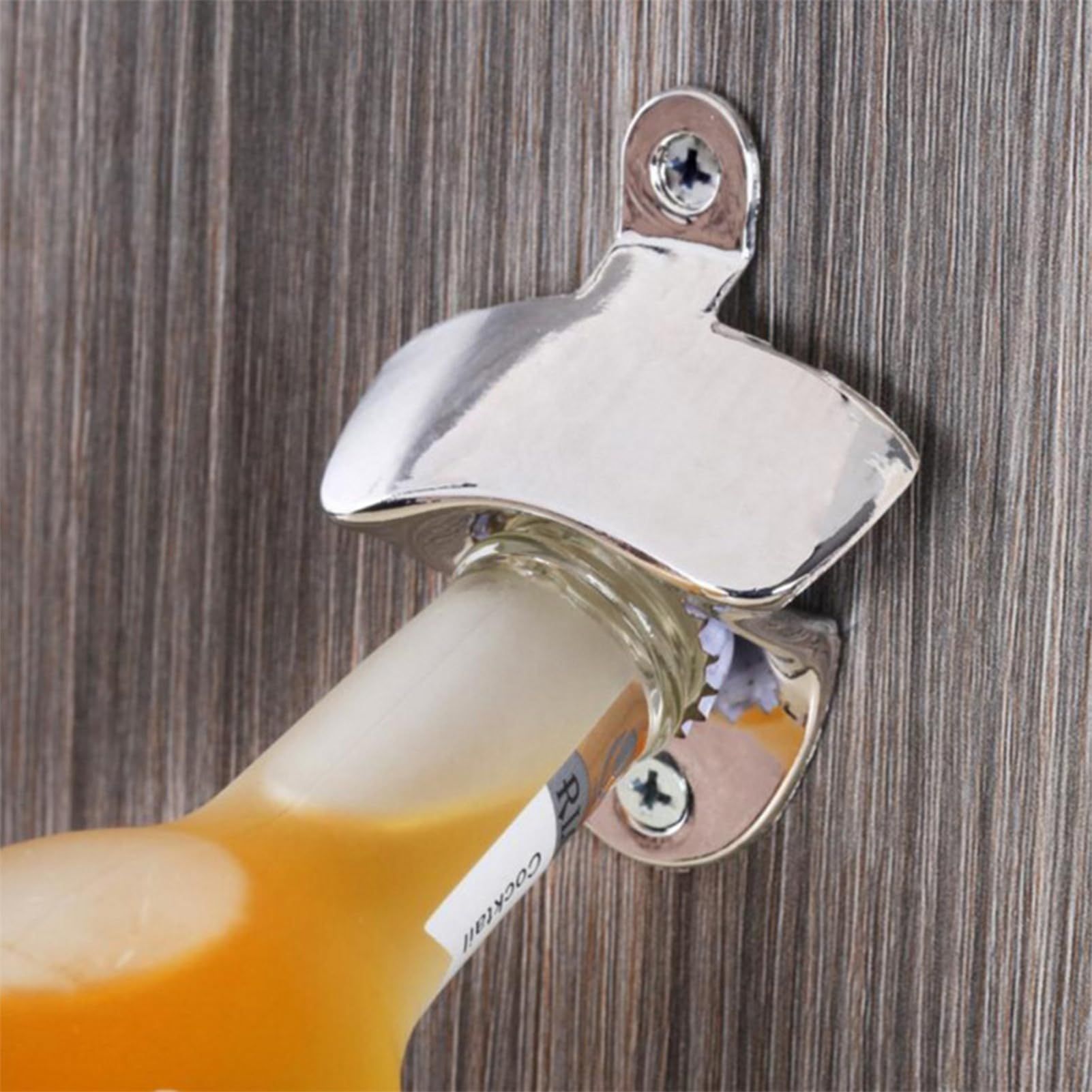 Bottle Opener for Seniors,Zinc Alloy Fixed Bottle Cap Beer Opener - Kitchen Gadgets Bottle Opener for Men, Women, Children, Elderly — image 3