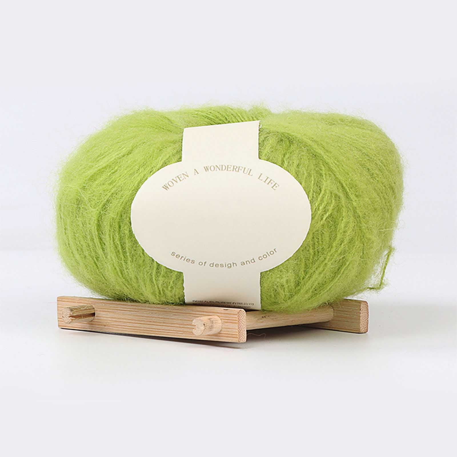 Clearance! Boovnll Mohair Yarn, Soft Yarn for Crocheting, Hand Knitting Hats, Sweater, Scarves, Crafts, Home Decorations, DIY Kids Toys, Yarn 24 โ image 2