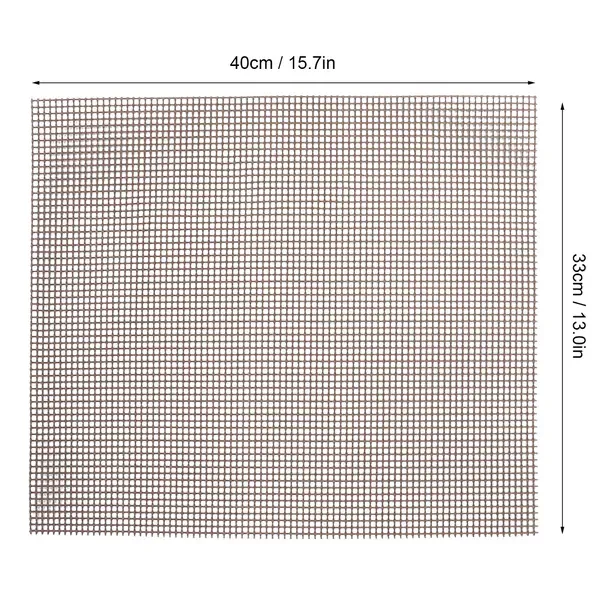 Reusable BBQ Grill Mat, Non-Stick Heat-Resistant Cut-to-Fit Sheet for Charcoal, Gas and Electric Grills or Ovens, Black — image 6