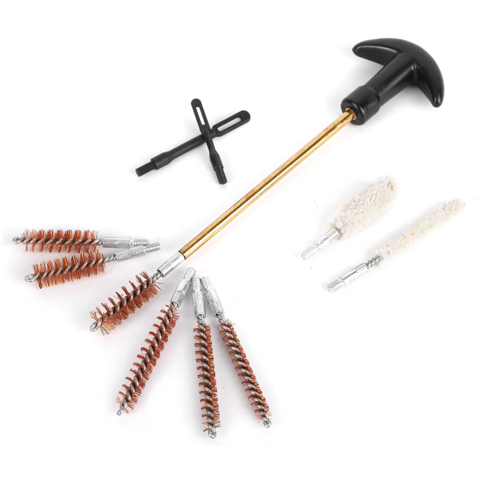 Pipe Inner Brush Set Brass Multifunctional Lightweight Portable Pipe Dredging Cleaning BrushGK28 19Pcs — image 4