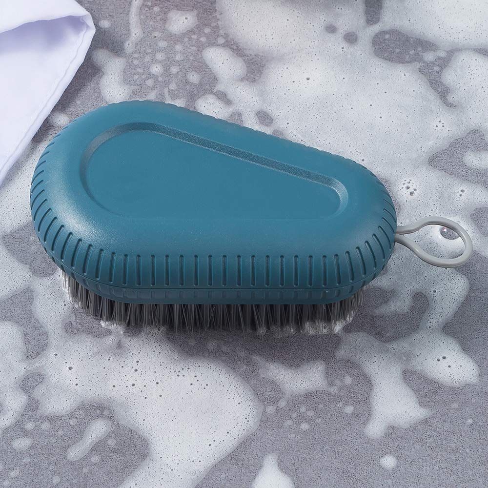 Scrub Brush, Quality Soft Laundry Clothes Shoes Scrubbing Brush, Easy to Grip Household Cleaning Brushes — image 3