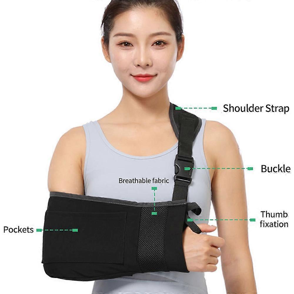 Forearm Arm Sling - Wrist Fracture Fixation Belt with Breathable Fabric โ image 2
