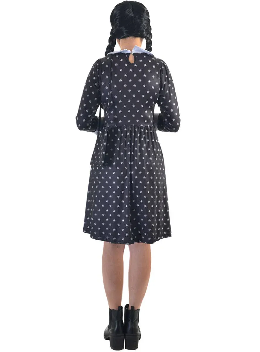 Wednesday Addams Teen Girls Halloween Costume and Bag — image 2