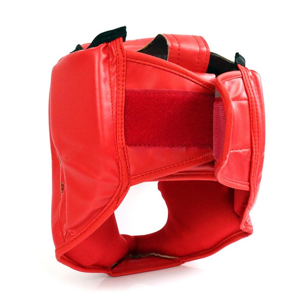 Kickboxing Head Gear for Adults/ MMA Training Spng Maal Arts Boxing Helmet - Red L โ image 6