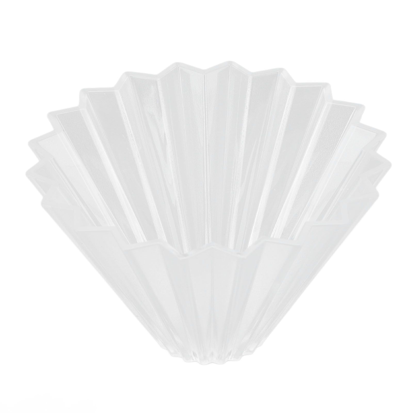 Coffee Filter Cup Resin Conical Reusable Hand Brewed Coffee Dripper Strainer for Kitchen Transparent Color โ image 2