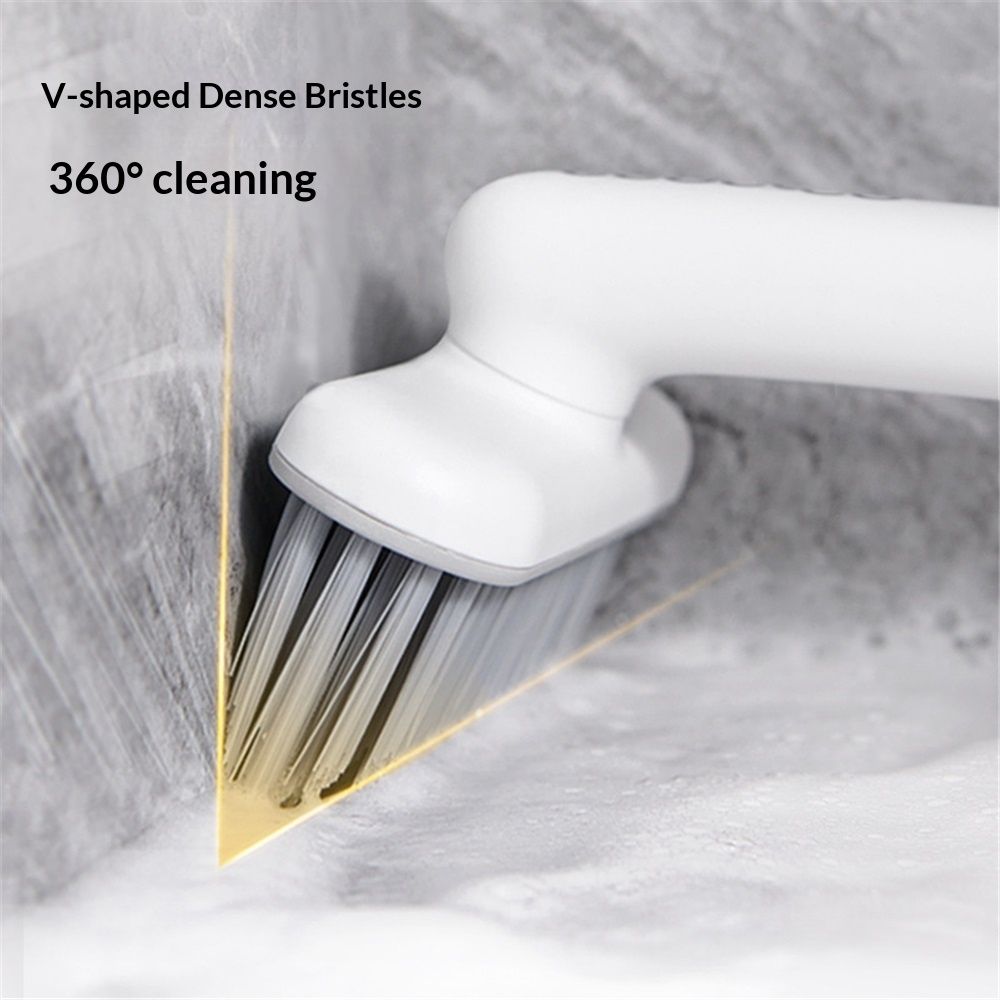 Crevice Cleaning Brush Grout Cleaner for Household use Multi-Purpose Hard Bristle Brushes Bathroom Brush for Kitchen Window Toilet Grout Bottle Sink Corners — image 3