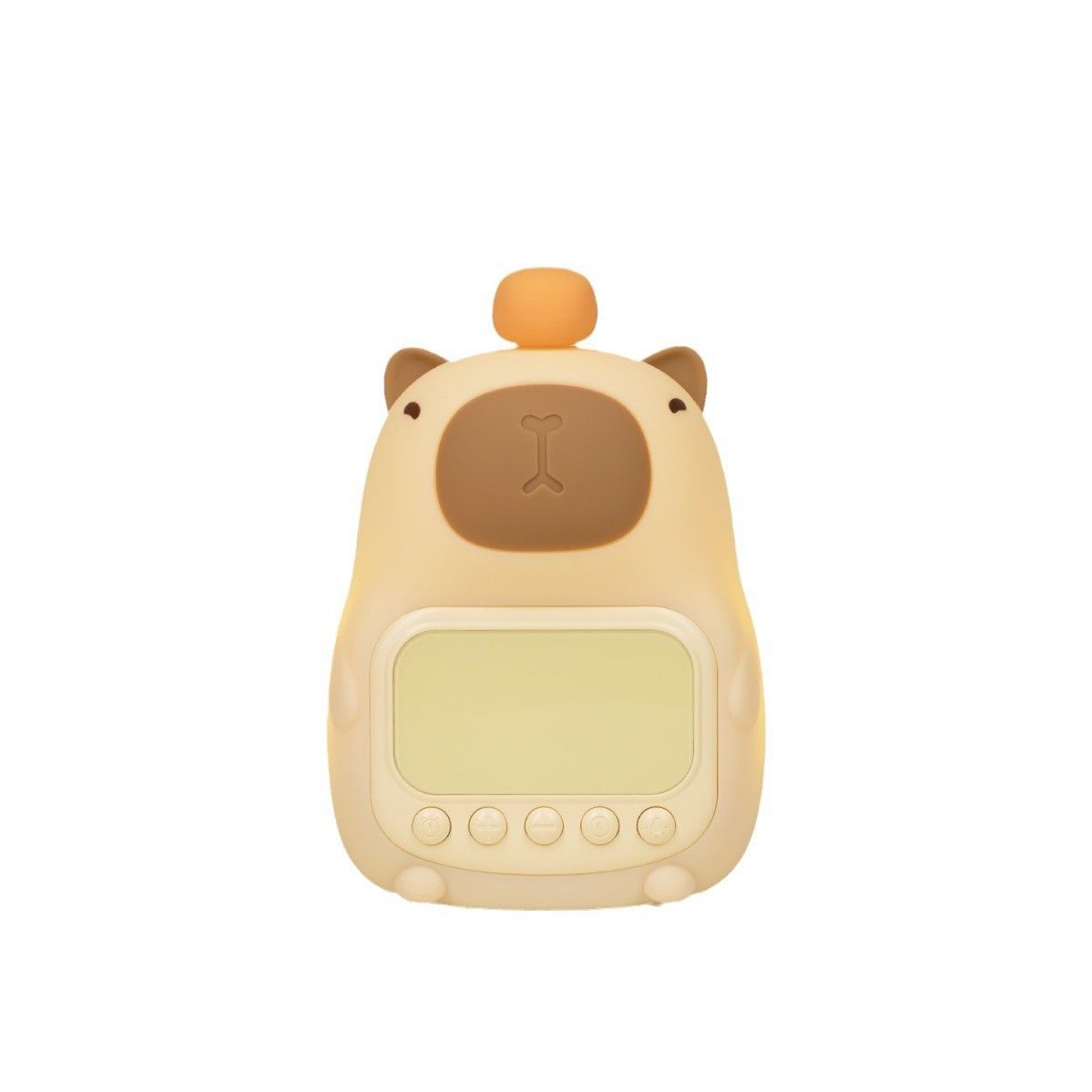 Cute Nursery Lamp, Silicone Animal Kids Baby Night Light Rechargeable Tabletop Decoration Lamp, Capybara lamp for Baby, Kids