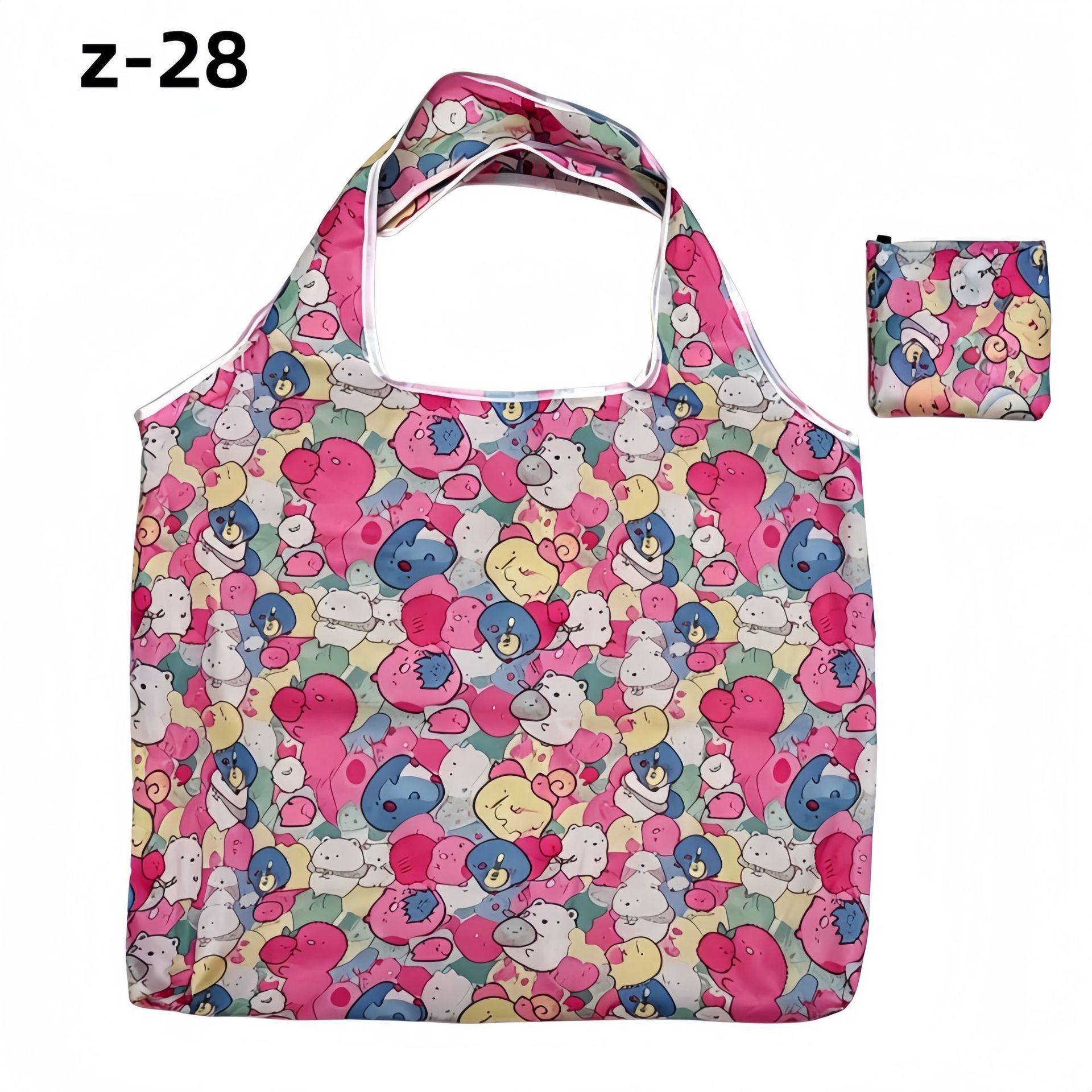 Foldable Polyester Shopping Bag Large Capacity Z-028