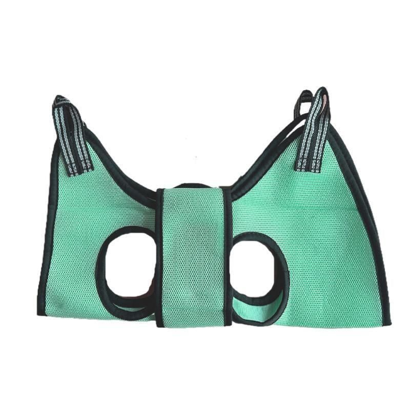Small Pet Grooming Sling Hammock Dog Cat Restraint Bag Trimming Light Green - S