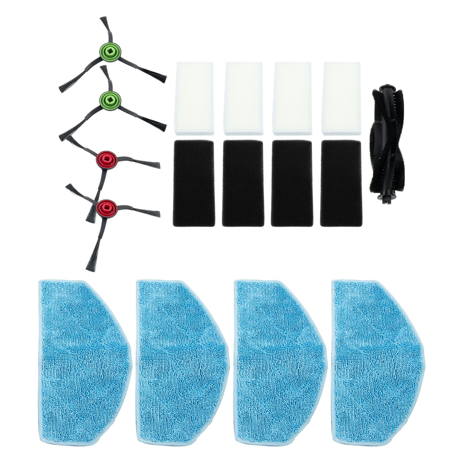 Main Roller Brush For Tikom G8000 Pro, Honiture G20 Vacuum Cleaner Accessories Roller Side Brush Filter Mop Cloths Sweeper Part โ image 2