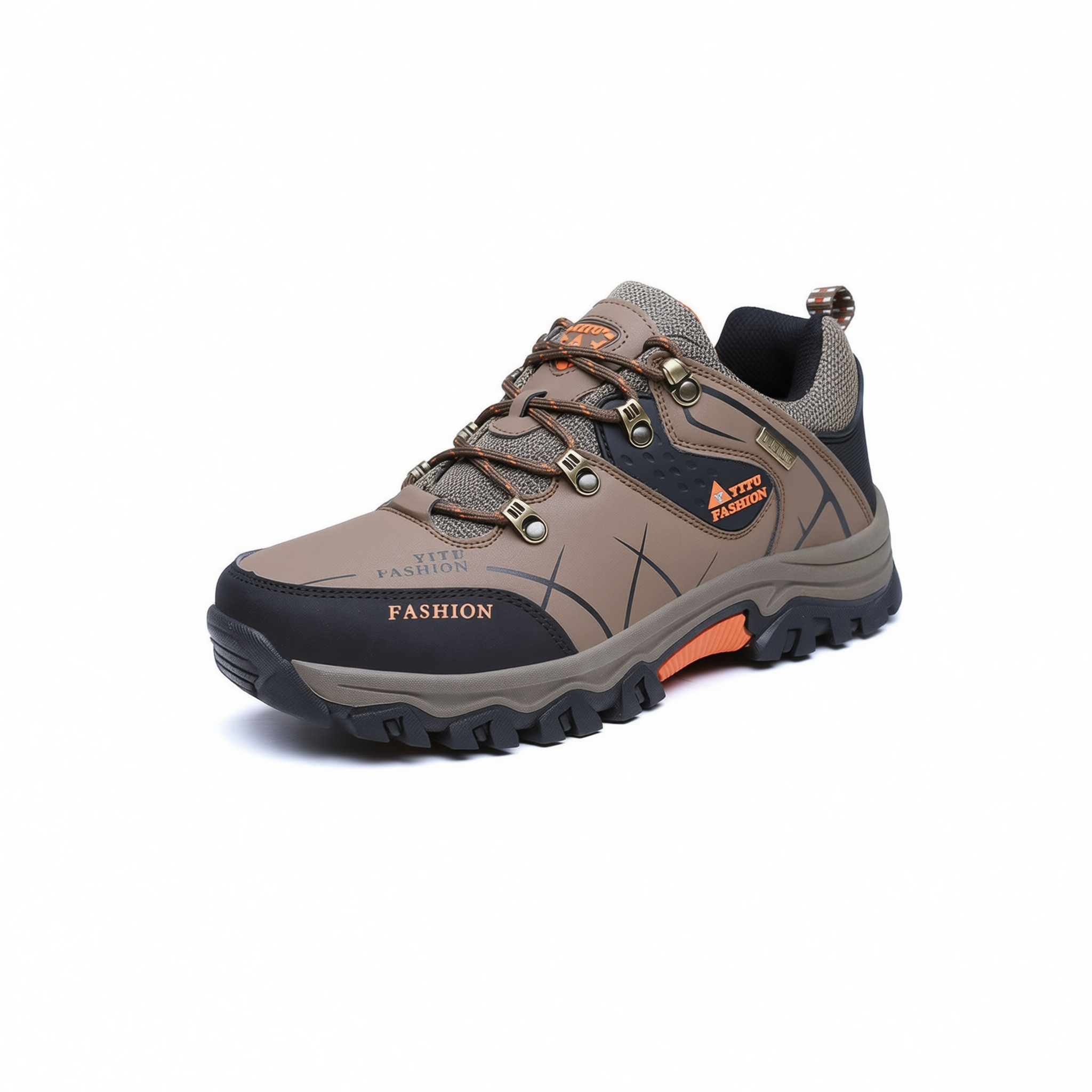 New Code Men Hiking Shoes Anti Slip Outdoor Grey 44 — image 4