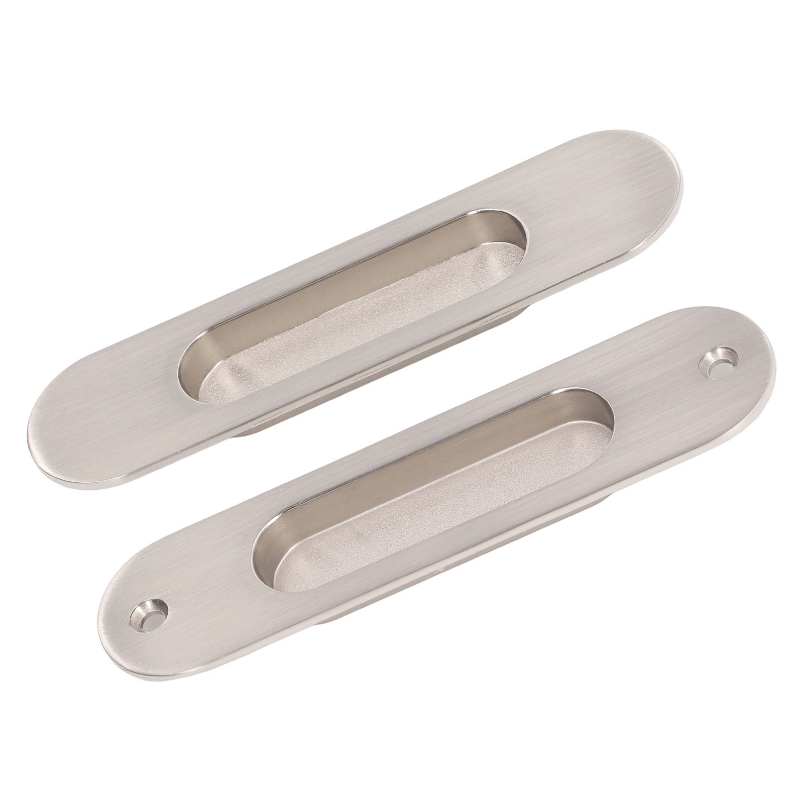 Sliding Door Handles Set Smoothing Surfaces Aluminum Alloy Closet Door Finger Flush Pull โ image 6