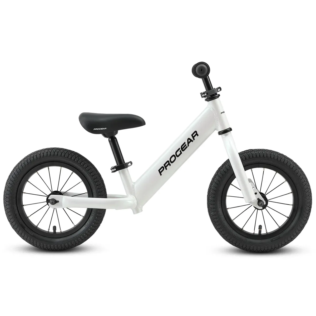 Progear DuraLite Kids Balance Bike 12" - Pearl White — image 2