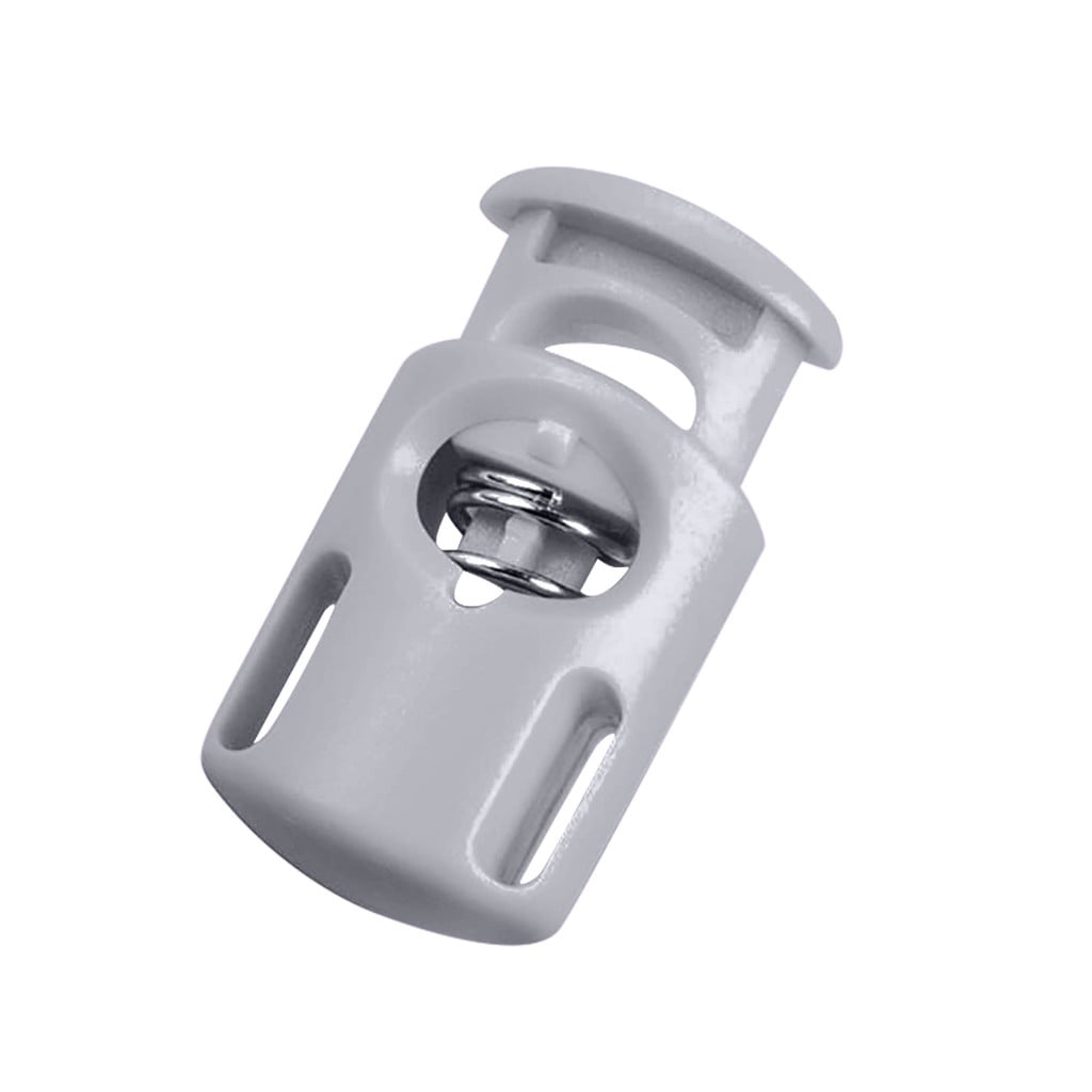 10Pcs Plastic Spring Cord Locks,Plastic Cord Locks Single Hole Spring Toggle Stopper Cord Stops,Cord Lock for Drawstring, Paracord Toggle Stopper â image 6
