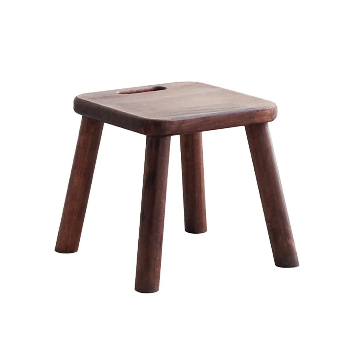 Home Solid Wood Small Bench Shoe Bench Compact Design for Entryway Living Room — image 2