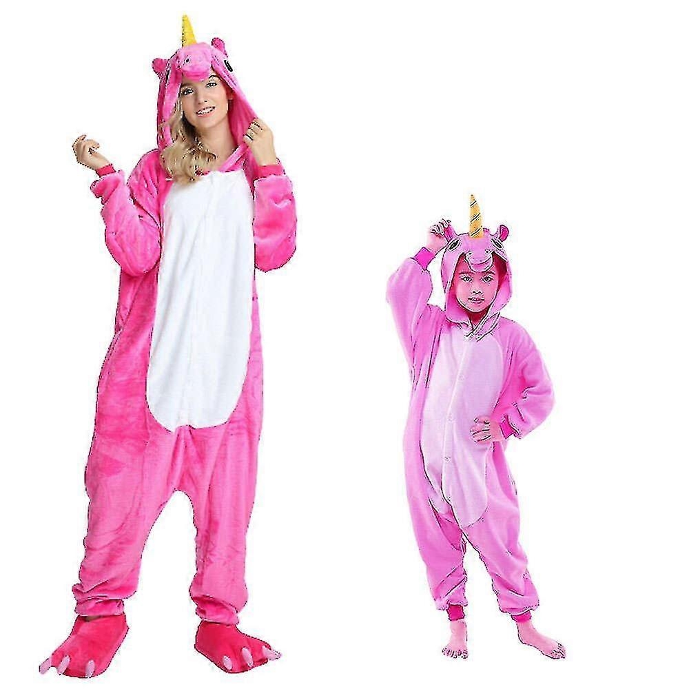 Pegasus Clothing Unicorn Pajamas Kigurumi Jumpsuit Pink Rose XL — image 2