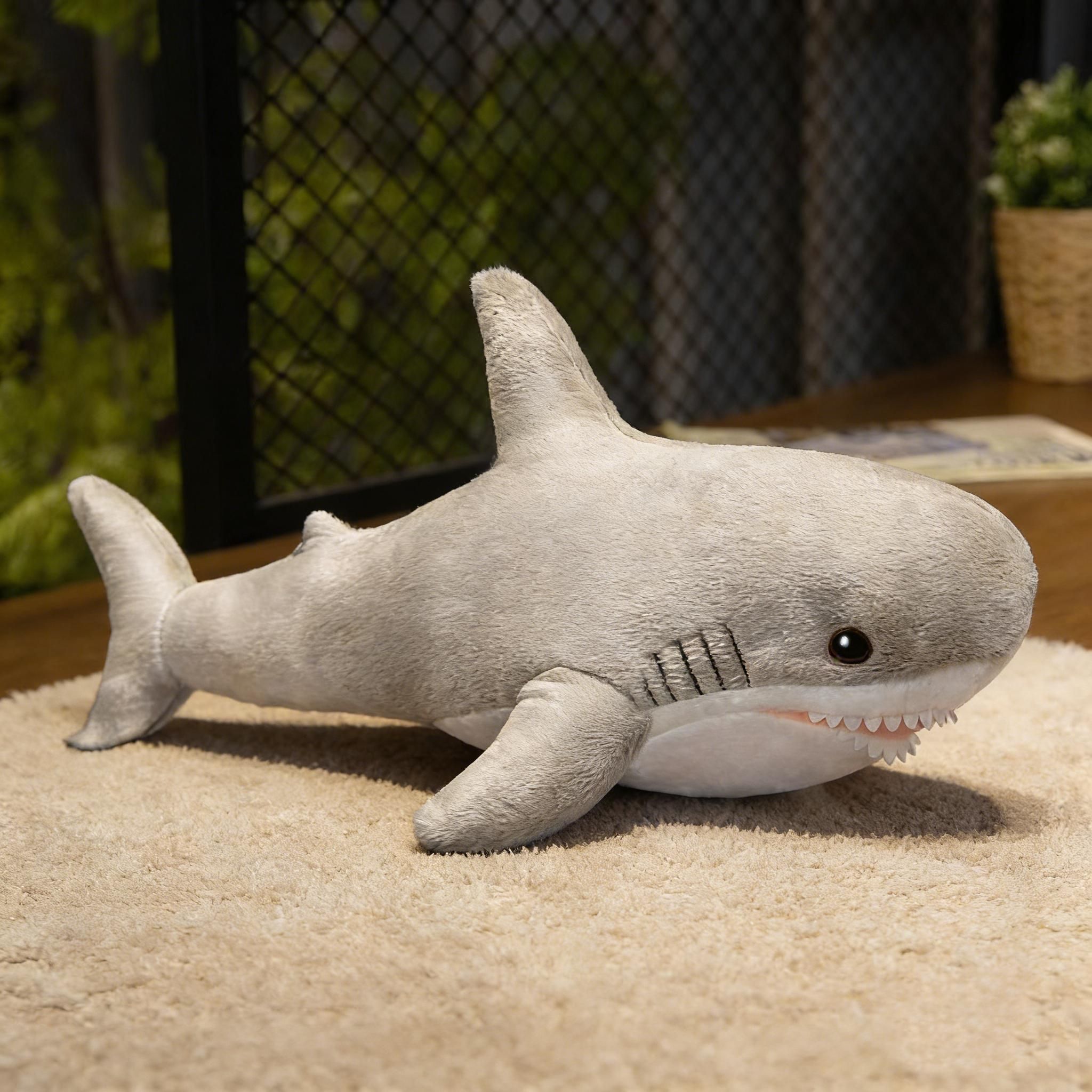 Adorable Shark Plush Toy for Pets and Kids – Soft, Cuddly Stuffed Animal Pillow in Multiple Colors, Perfect as a Couch Decor, Companion for Dogs, or Festival — image 2