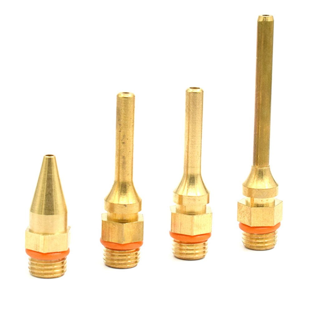 Pure Copper Hot Melt Glue Nozzle 34-100Mm Long Short Small-Bore Large Diameter Glue Nozzle Repair Tool Glue Sprayer 100X2.0Mm Smile Home — image 6