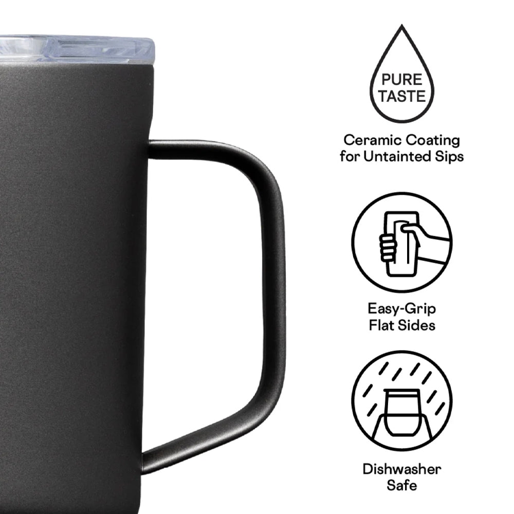 Corkcicle Mug - 500ml Gloss White — image 2