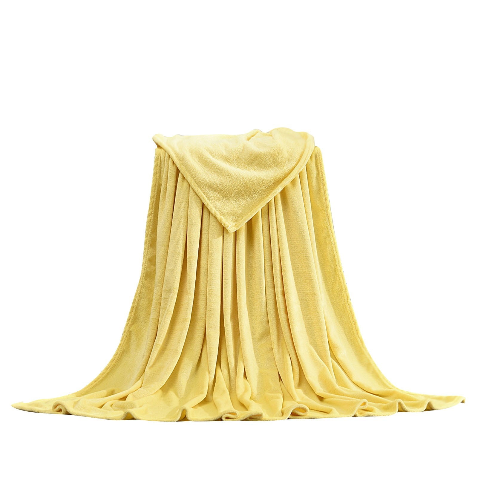 Bath Sheets Towels for Adults 19.6 × 27.5 Inch Super Absorbent Soft Plush Pool Towel, Bath Towel Bath Sheets for Bathroom Pool Beach Yellow#S — image 2