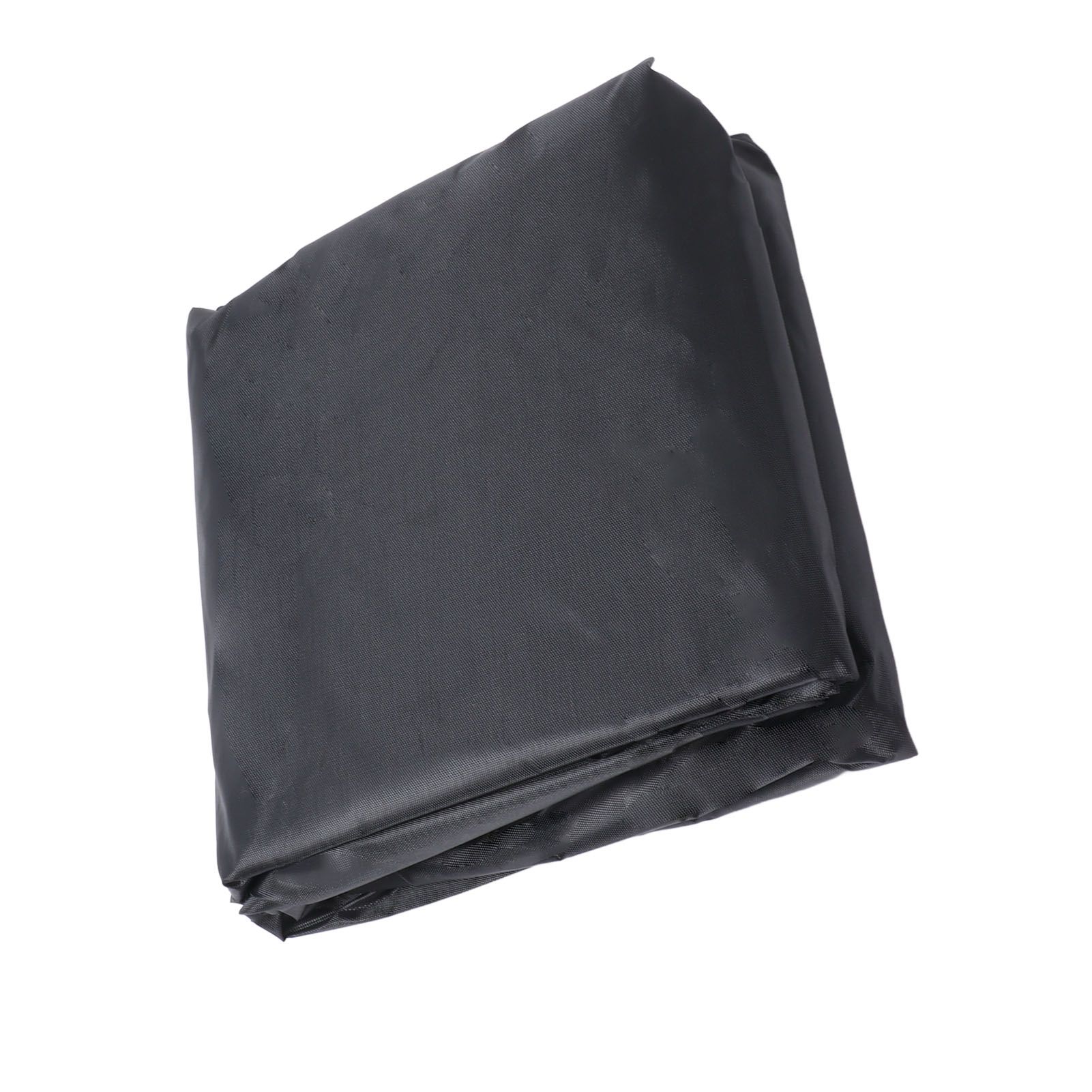 Outdoor Chair Cover Black Oxford Cloth Waterproof Wind Dust UV Proof Furniture Cover with Buckle Adjustable Drawstring — image 3
