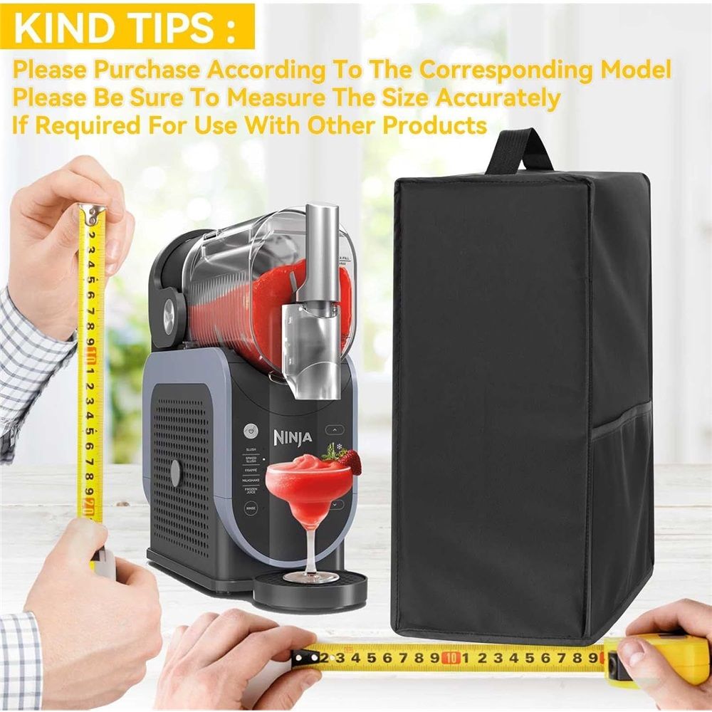 Dust Cover Dustproof Frozen Beverage Cover for Frozen Blender/Compatible Frozen Margarita Maker/Blender/Shaved Ice Maker/Frozen Beverage Maker(There is only — image 2