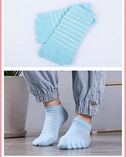 5 Pairs Women's Fun Sports Socks Size 35/41 for Exercise Walking Home Use — image 4