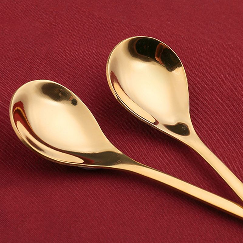 4PCS Christmas Spoon Fork Set Stainless Steel Santa Christmas Tree Shaped Decor Tableware for Home Dinner with Red Box — image 6