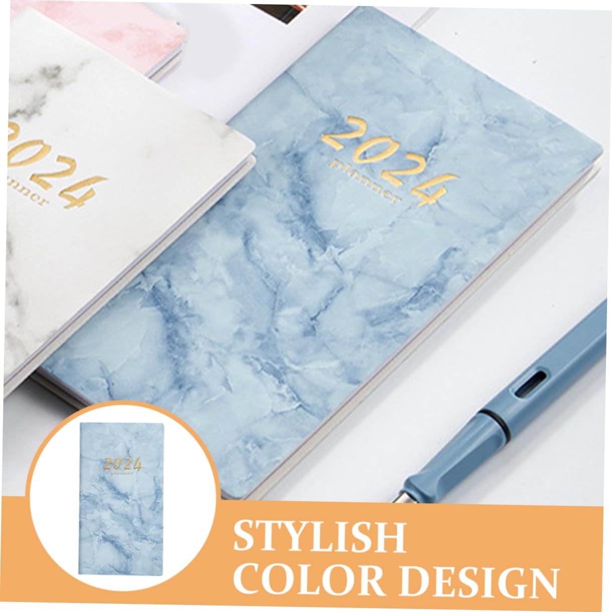 2024 Planner Academic Year Weekly Planner Agenda Daily Planner English Planner Portable Notepad for Teacher Students School Office โ image 5