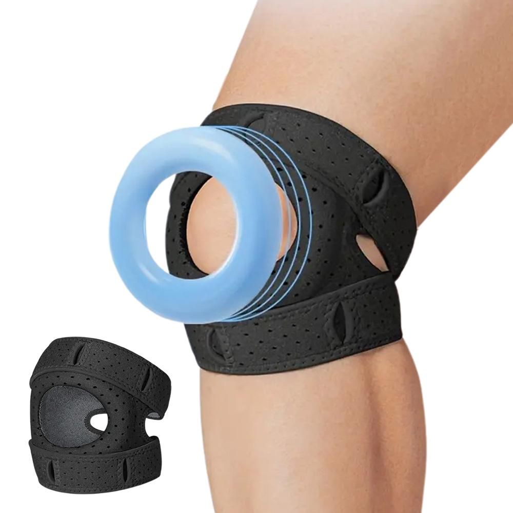Professional Sports Knee Brace Meniscus Support for Running Hiking - Gray โ image 6